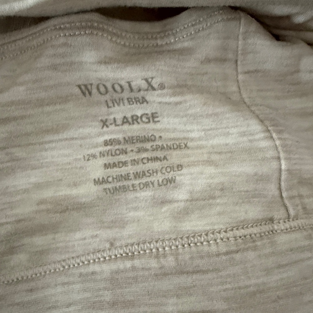 Woolx NWT Bra XLG - Picture 3 of 4